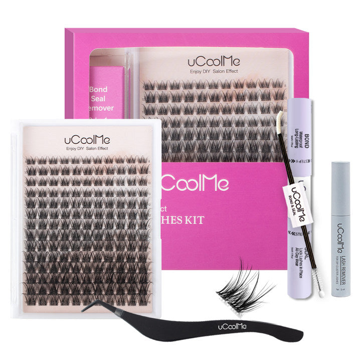 uCoolMe Invisible Band Secret Lashes Clusters (Invisible Band Secret Lashes Kit)