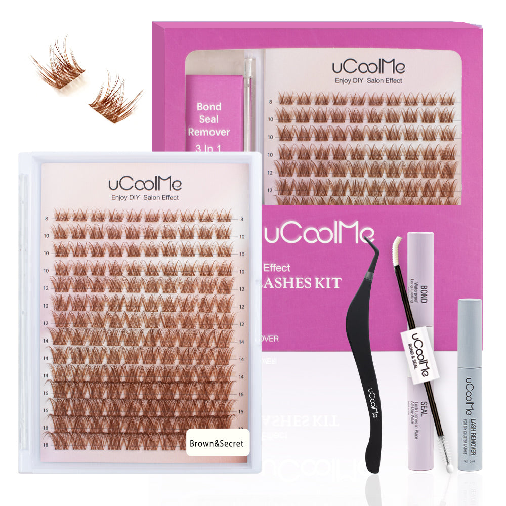 Invisible Band Secret Brown Lash Kit