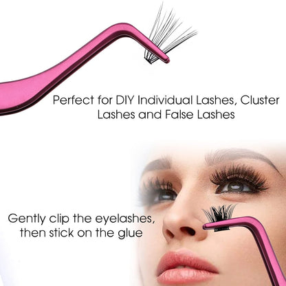 Lash Tweezers Lash Applicator for Individual Lashes DIY Eyelash Extension