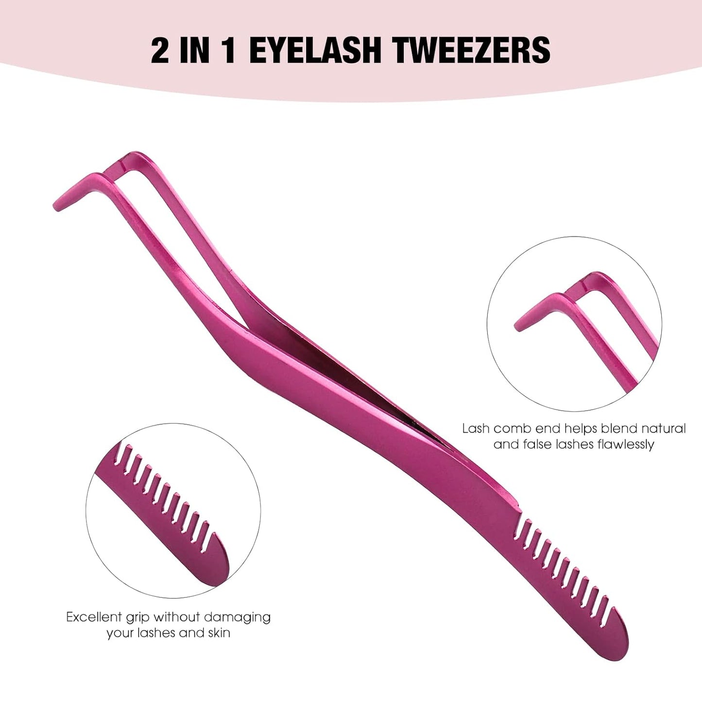 Lash Tweezers Lash Applicator for Individual Lashes DIY Eyelash Extension