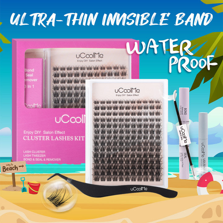 uCoolMe Invisible Band Secret Lashes Clusters (Invisible Band Secret Lashes Kit)