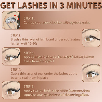 Invisible Band Secret Lash Kit